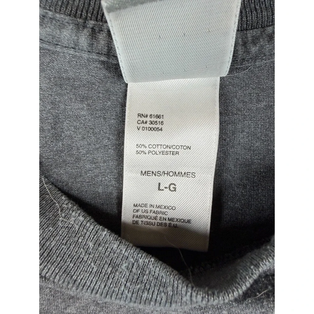 The North Face A5 Series Shirt L Gray Climbing Outdoor Graphic Tee